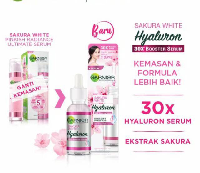 GARNIER BOOSTER &amp; HYALURON SERUM 30 ML