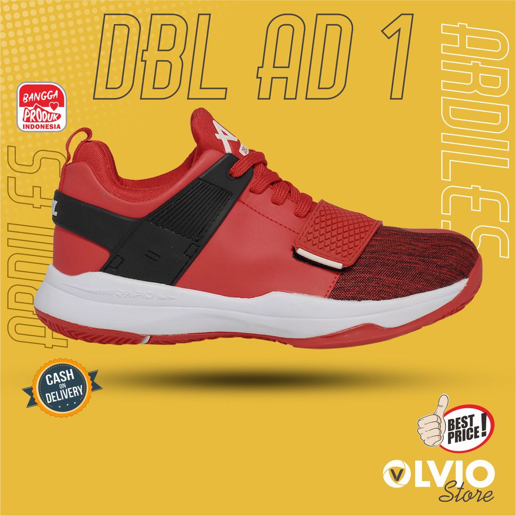 Sepatu Basket Ardiles AD 1 - Sepatu Basket Ardiles Platinum DBL original