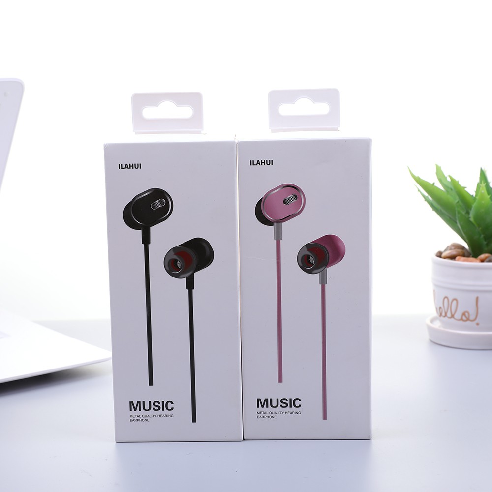 ILAHUI Earphone Metal Quality Listening / Digital Accessories