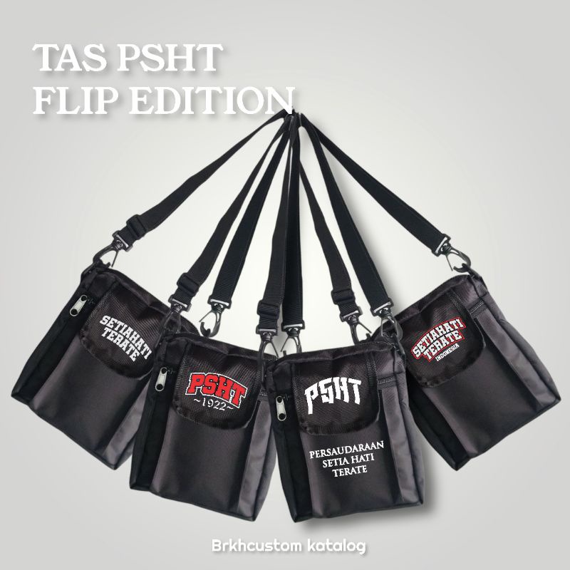 Tas PSHT (slingbag) | tas bahu PSHT | TAS SELEMPANG PSHT bahan bagus