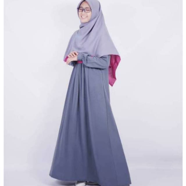 AL Gamis Ayumi Gamis Polos By Hijab Alila