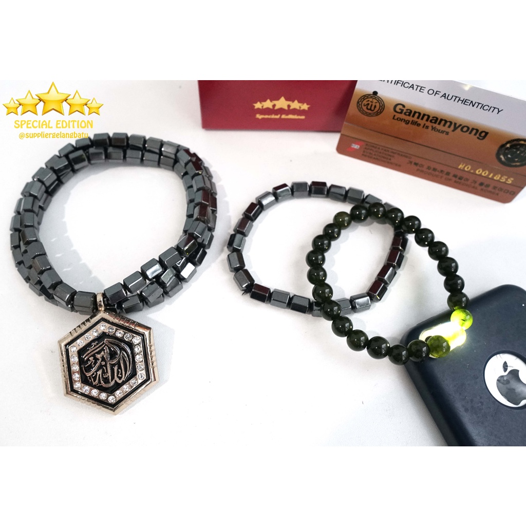 BLACK JADE GANNAMYONG SPECIAL LAFAZ ALLAHUAKBAR HEXAGON SEGI ENAM GIOK