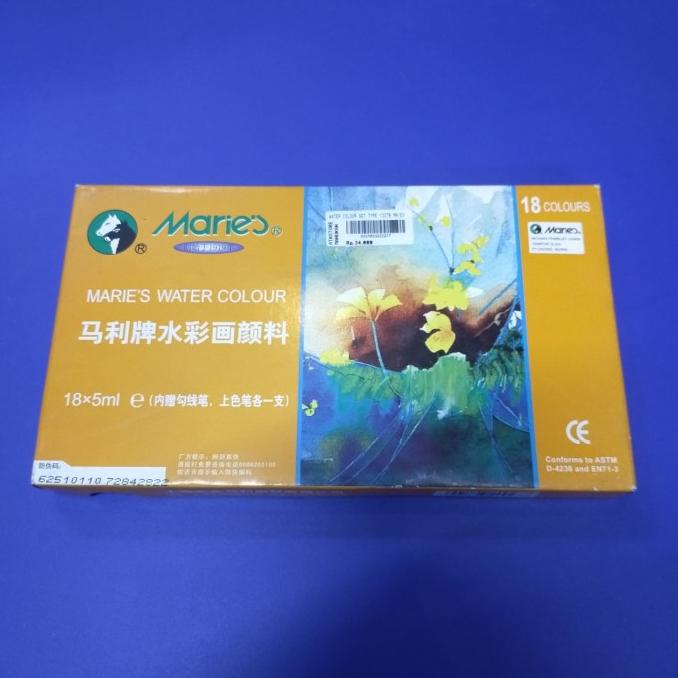 

yang dicari] Maries Water Color / cat air 18 warna 5ml E1327