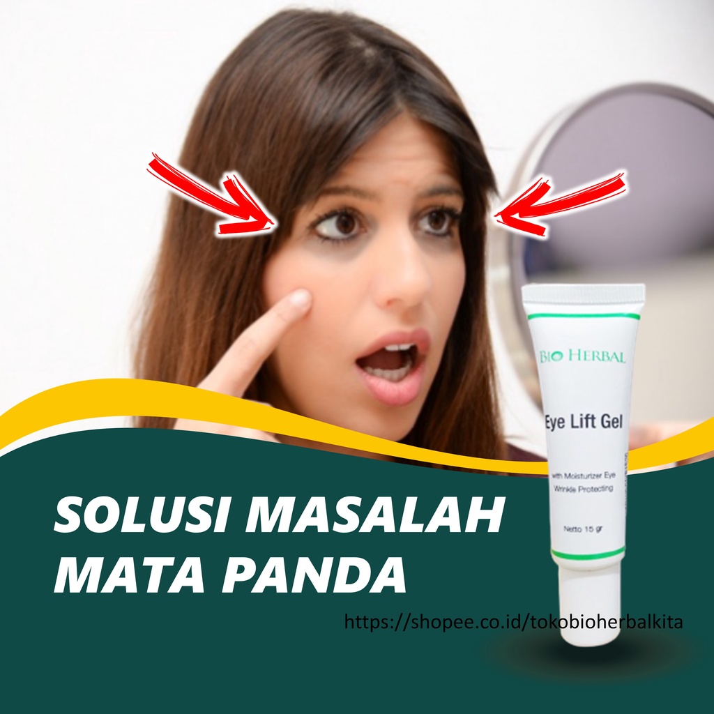 Obat Mata Panda Krim Cream Salep Eye Cream Colagen Crim Crem Perawatan Penghilang Panhilang Mata Pan