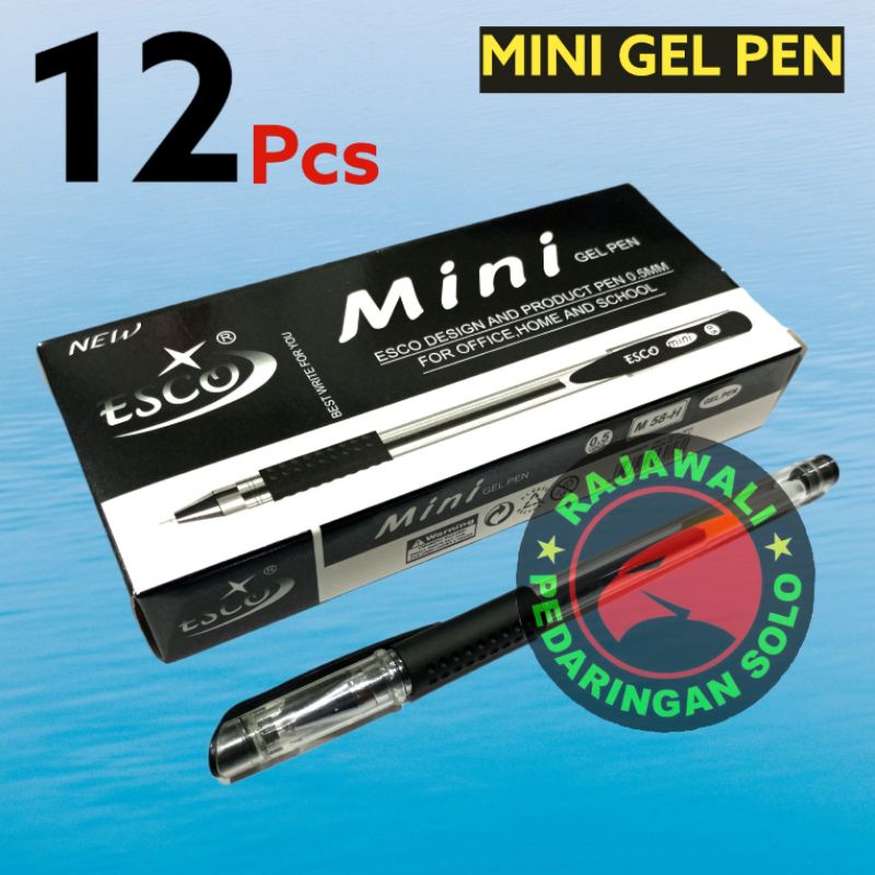 

MINI GEL PEN ESCO GEL INK 12pcs