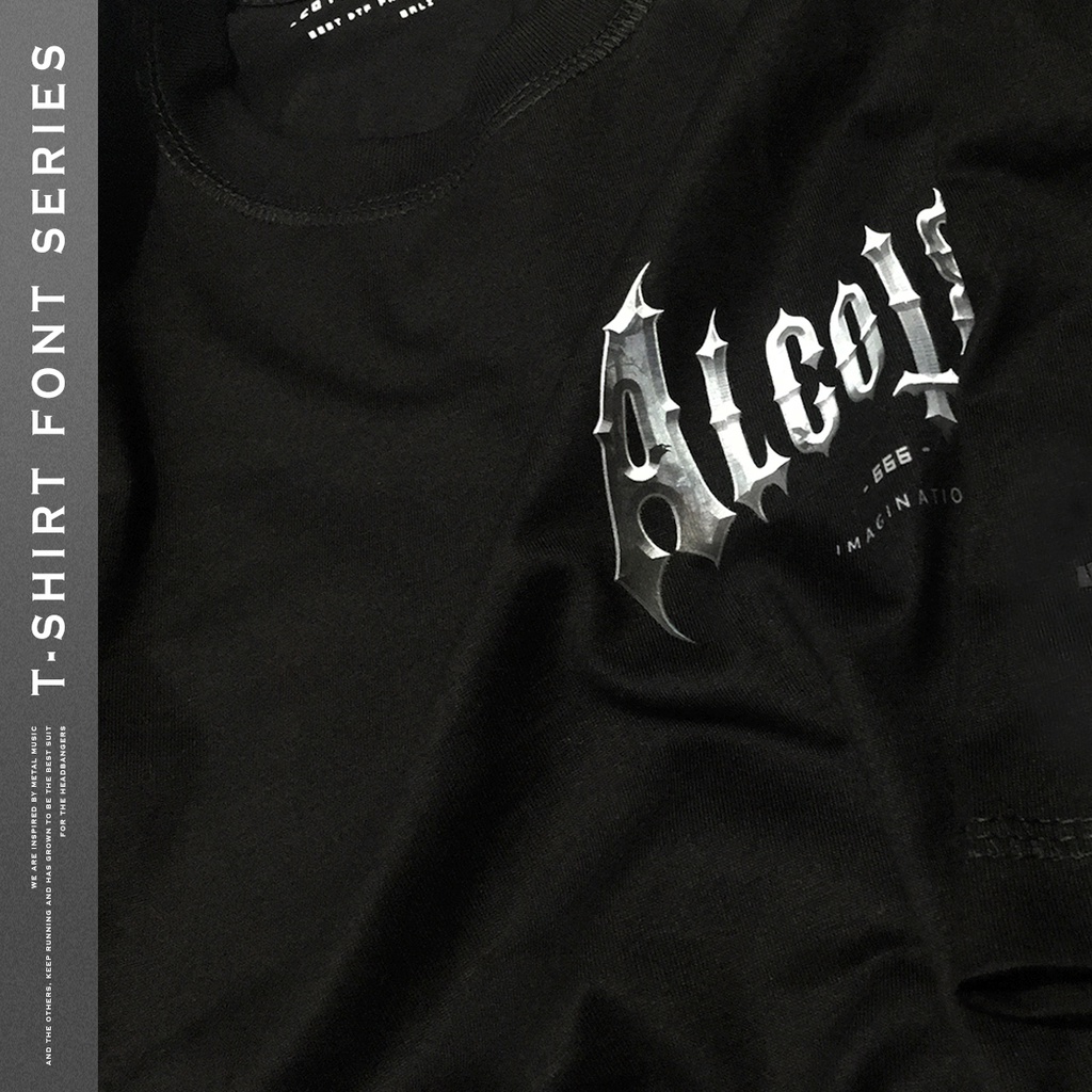 TS ALCO DARK // T-SHIRT ALCOTRA DARK FONT