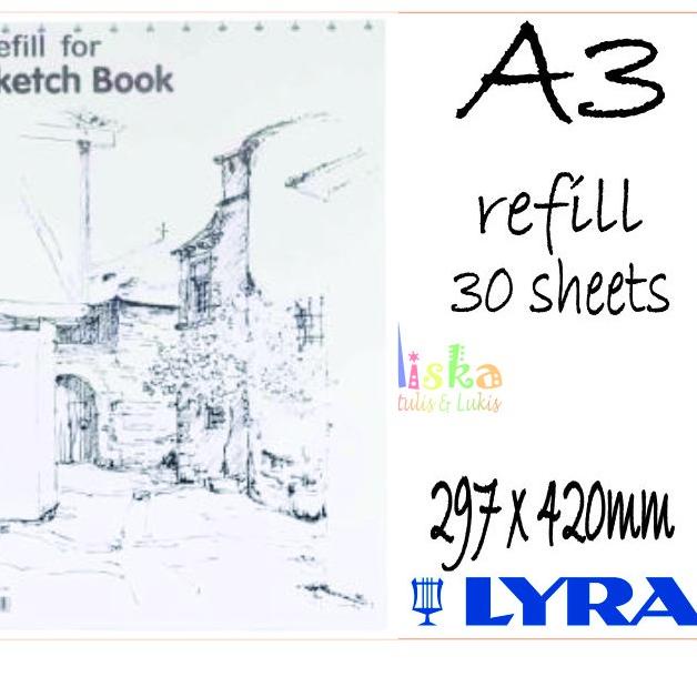

Sale Lyra Sketch Book A5, A4, A3, & Refill (Buku Sketsa Lyra A5, A4, A3, &Refill) / Buku gambar ➥ ➜ (Ready Stock)