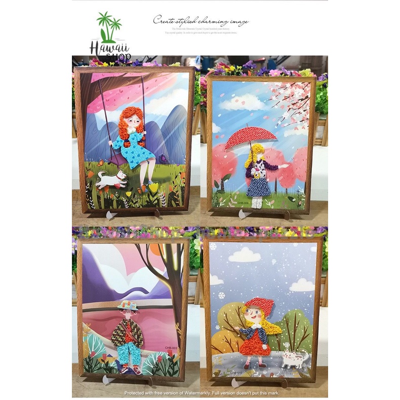 Mainan Kerajinan Anak Crumbled Paper Diy Paper Art Craft
