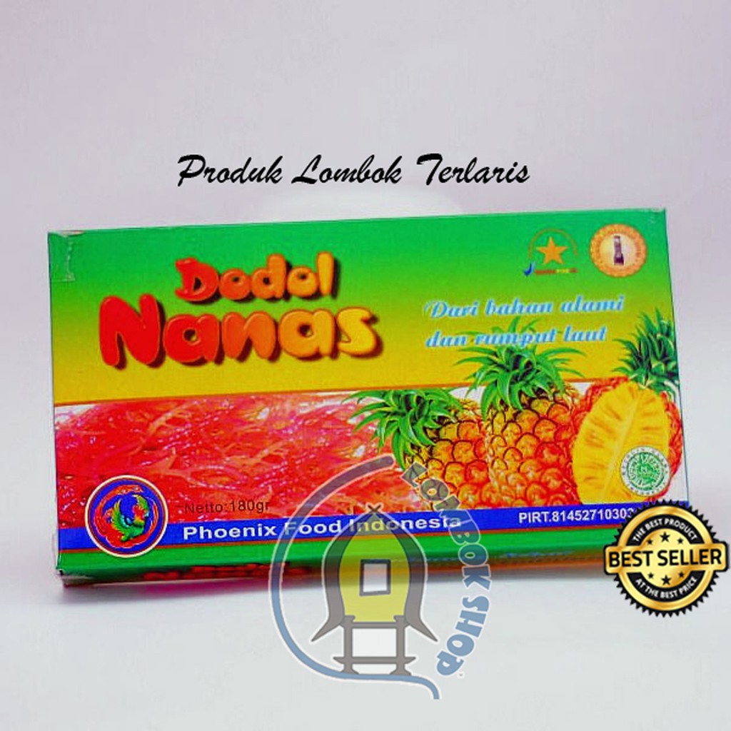 

Dodol Rumput Laut Rasa Nanas Phoenix Khas Lombok 160 Gram