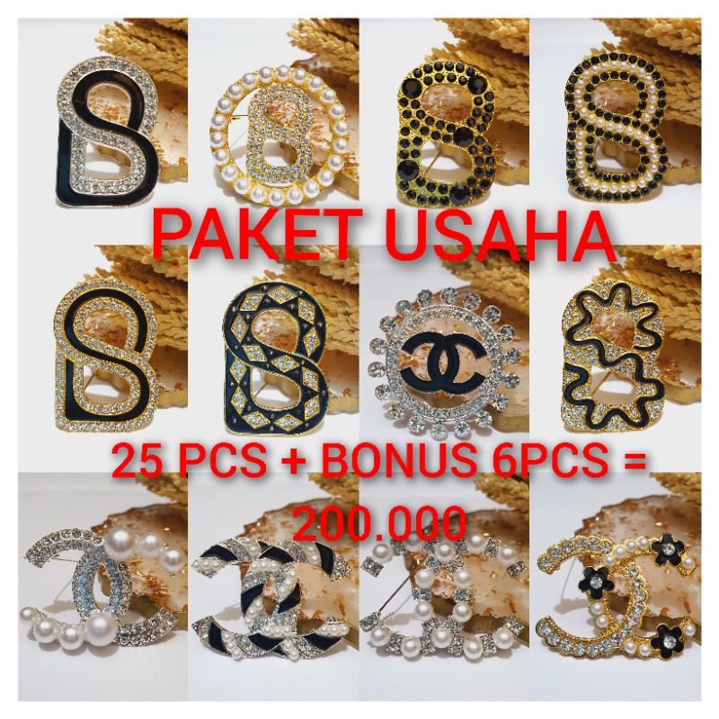 PAKET USAHA BROS ISI 25PCS - 50PCS / PAKET BROS GROSIR / BROS HIJAB