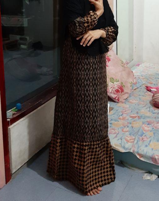 Gamis Batik Premium Gamis Jumbo Gamis Kekinian