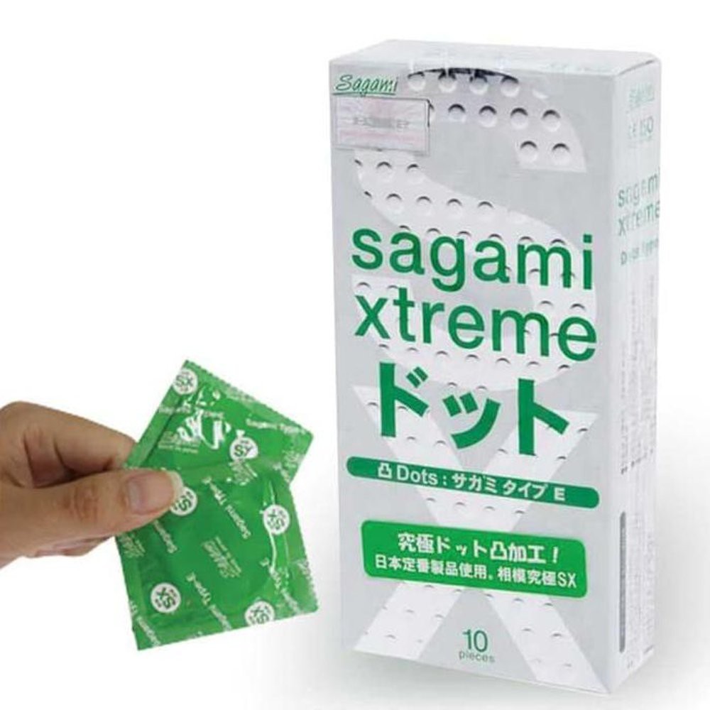 Kondom Sagami Extreme GERIGI  isi 10 pcs