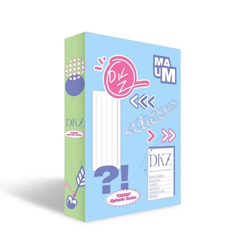 1st settlement album DKZ chase episode 3 beum (limited ver dan standard ver) JAECHAN