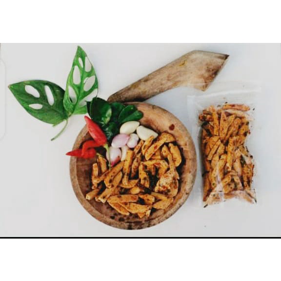 

Cemilan Seblak Basreng Stick Baso Goreng Pedas Aroma Daun Jeruk 500.g