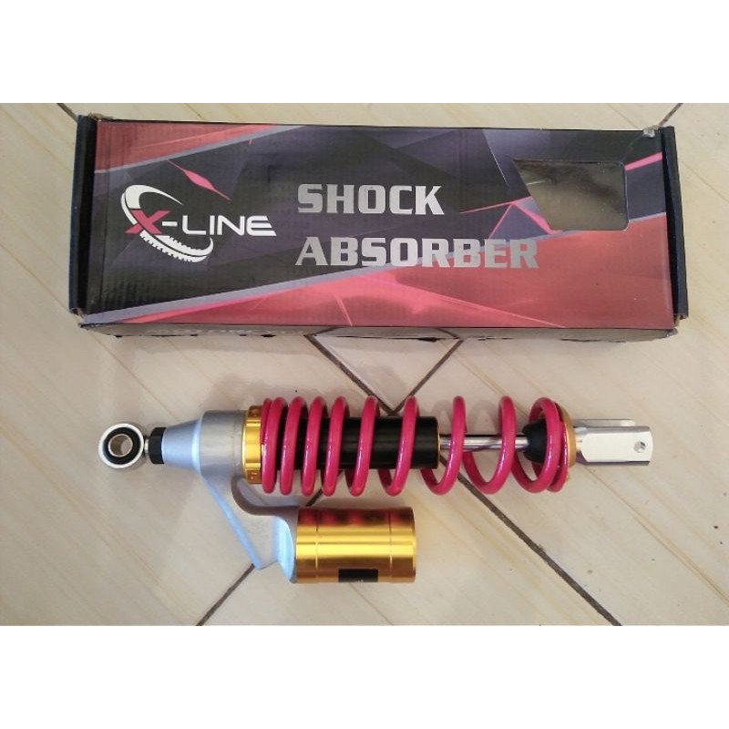 Shock/skok tabung uk 330mm merk x line