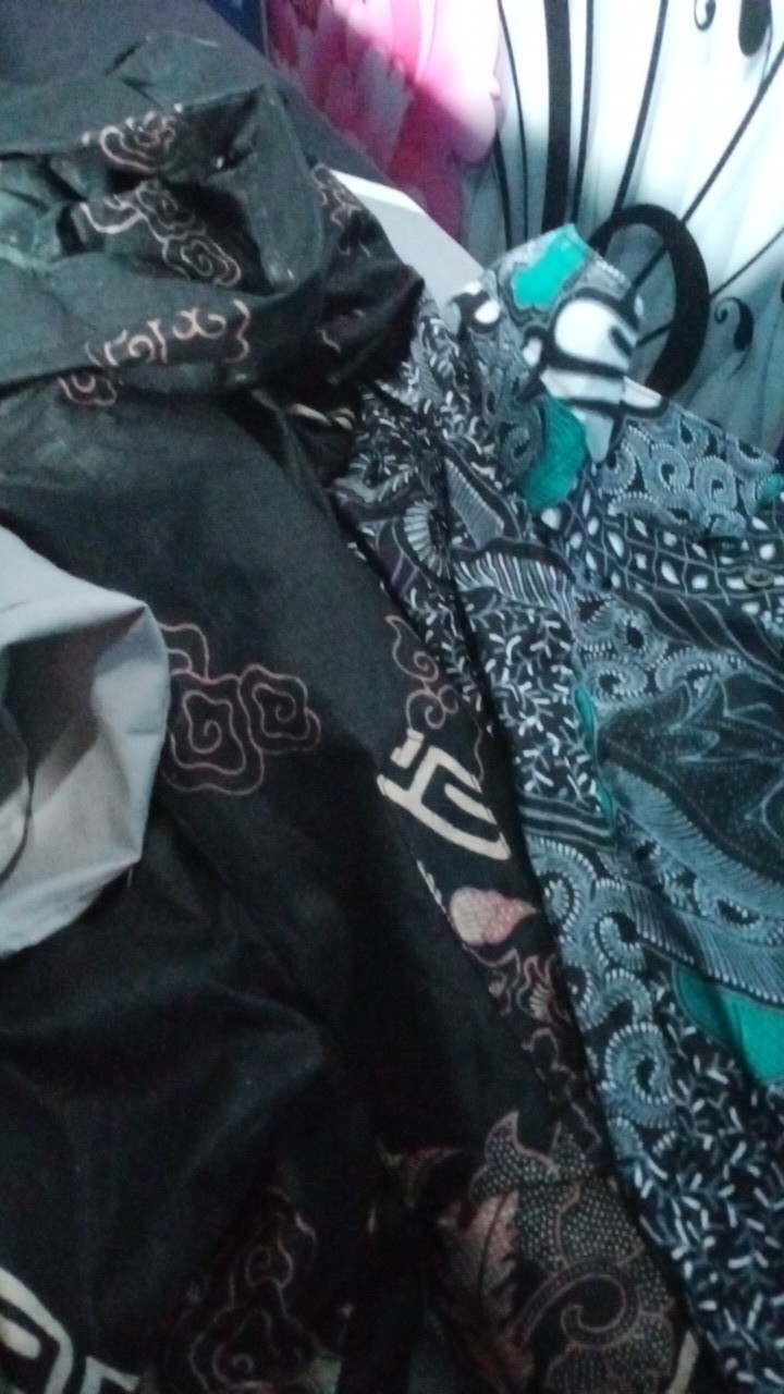 Diskon Mikayla Batik Hrb026 Kenongo Padi Pekalongan M L Xl Xxl Kemeja Batik Pria Murah Modern Grosir
