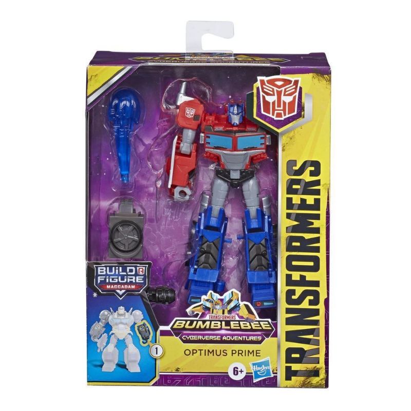 HASBRO, Transformers Cyberverse Deluxe Class Optimus Prime (Build A Figure)