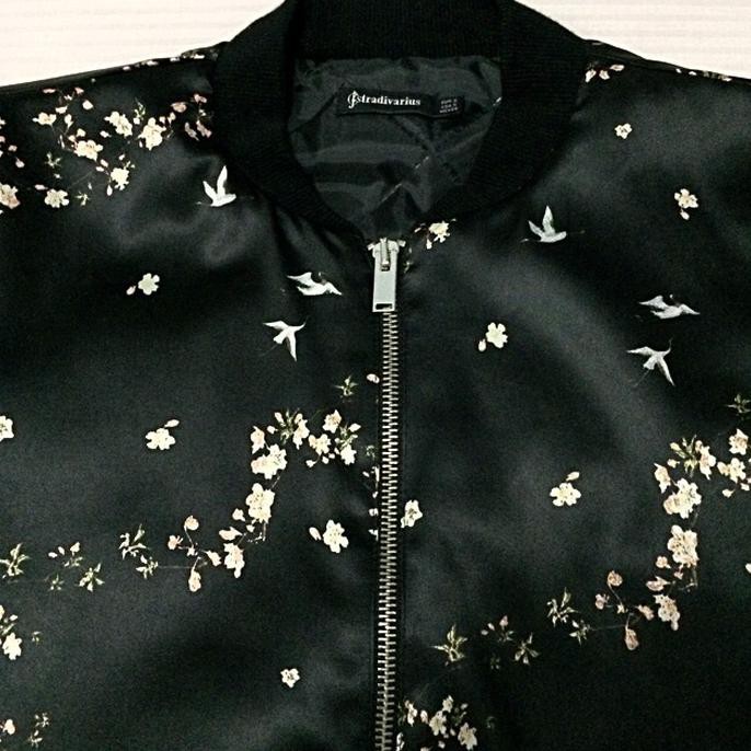 JAKET BOMBER STRADIVARIUS, BOMBER JACKET STADIVARIUS FASHION SALE