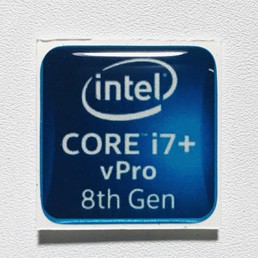 Jual Stiker iNTEL CORE i7+ vPRO 8th Gen 2015 | Shopee Indonesia