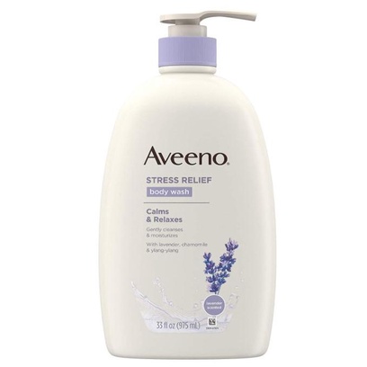 Aveeno Body Stress Relief - Body Wash Dry Skin - Stress Relief - 975Ml