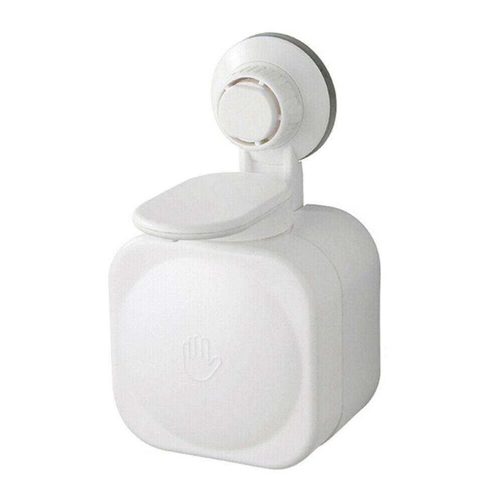 【 ELEGANT 】 Dispenser Sabun Anti Air ABS Waterproof Suction Cup Organizer