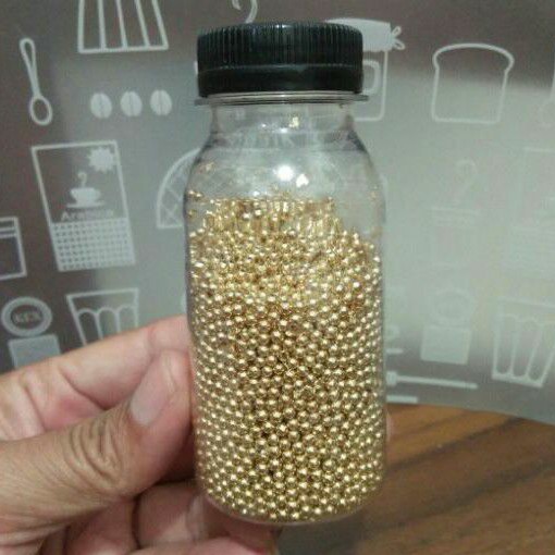

Springkle Gold 50gr 2mm/SPG6-2/Emas/Hiasan Kue/Taburan/Kue Tart/unicorn/Edible/Dekorasi