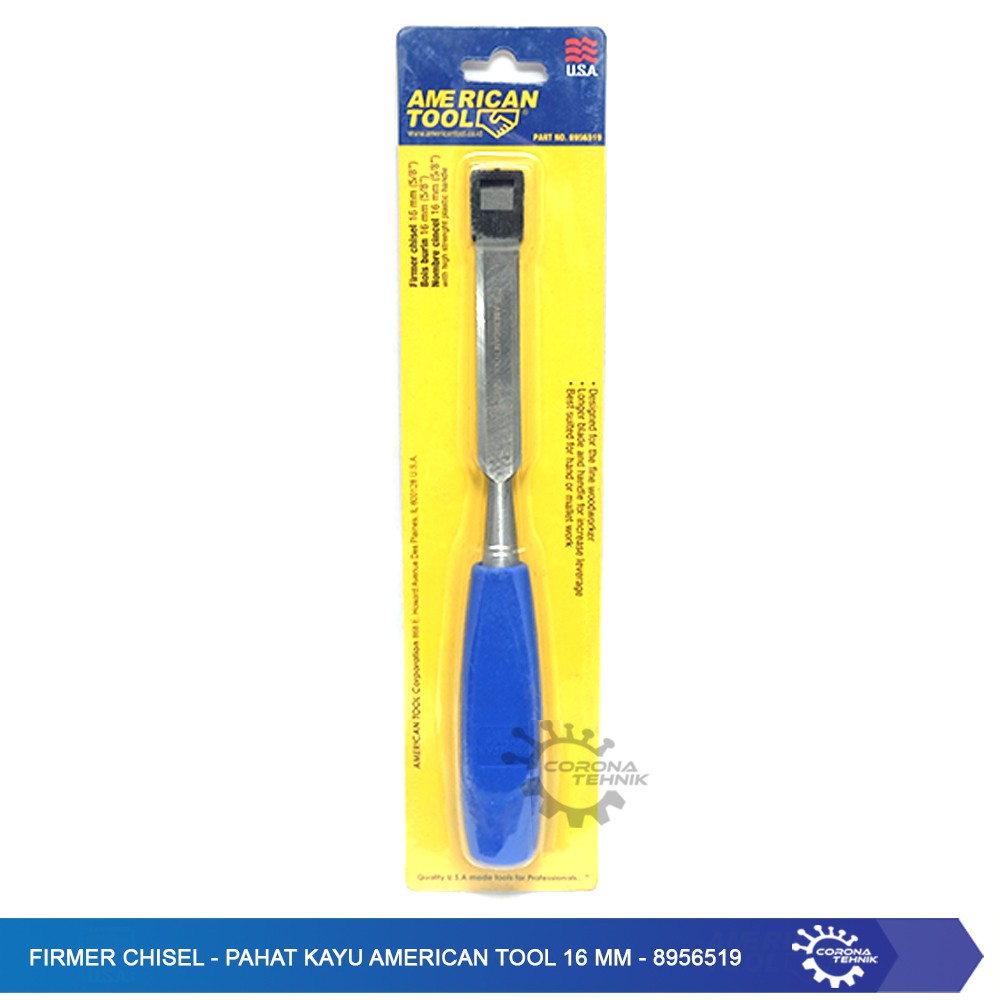 Firmer Chisel - Pahat Kayu American Tool 16 mm - 8956519