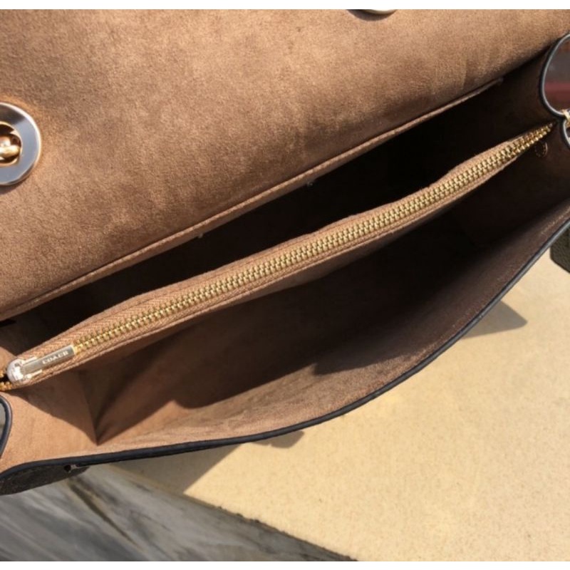 Coach Lane Shoulder Bag In Blocked Signature Canvas(C1538)