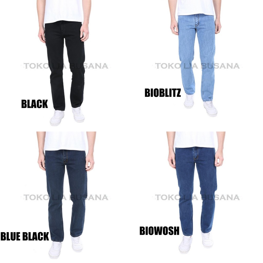  Celana  Jeans Pria  Model Standar Fit Merek  Fallas Ukuran 28 