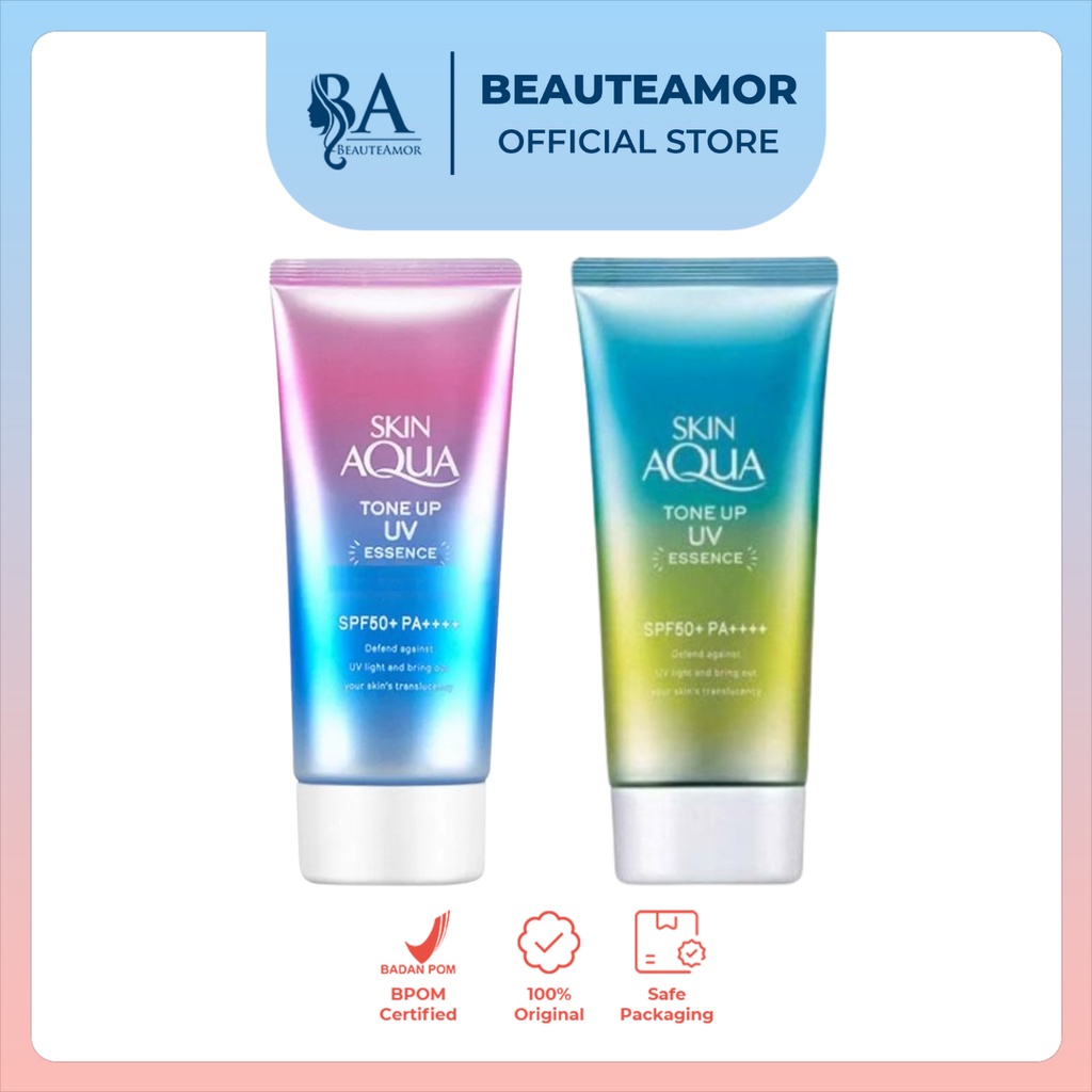 Jual Beauteamor Skin Aqua Tone Up Uv Essence Spf Pa Gr