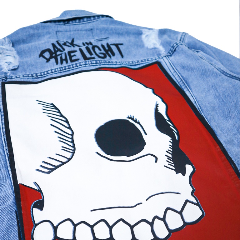 PAPAGO - JAKET JEANS - JAKET DENIM PRIA -  LIGHT IN THE DARK