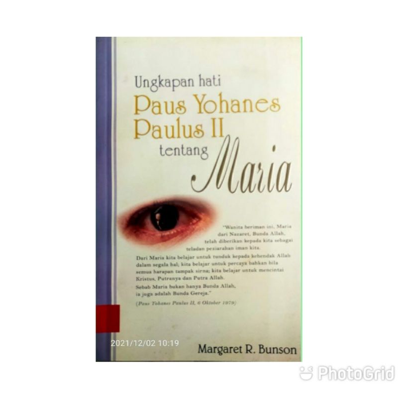 UNGKAPAN HATI PAUS YOHANES PAULUS II