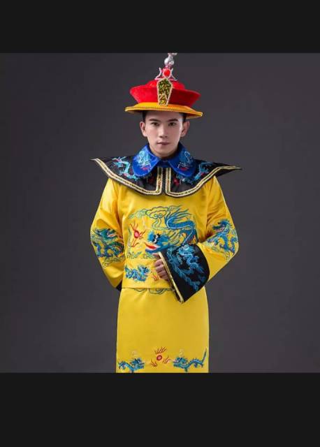 PROMO TERMURAH Kostum Jubah Naga Kaisar Pangeran Dinasty China Kuno