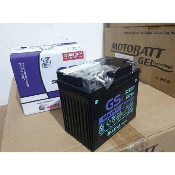 Aki Original Honda Vario 125-150 GTZ6V GS Astra Aki kering