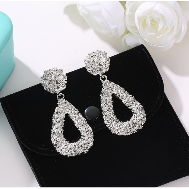 Grosir - F662 Anting Ala Korea Bentuk Tetesan Air / Anting Paduan Air Anting / Aksesoris Fashion