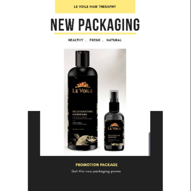 LE VOILE HAIR TREATMENT THERAPHY NEW PACKAGING PROMO