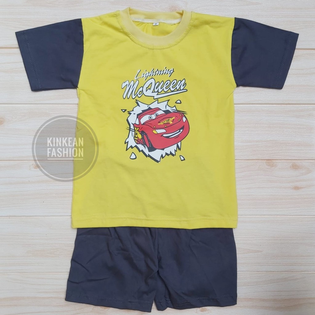 Setelan Kaos Anak / Baju Anak Size M 3-4 tahun