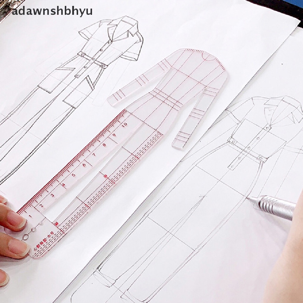 Penggaris Gambar Fashion adawnshbhyu Figure Drawing Template Untuk Desain Fashion Sketch Template