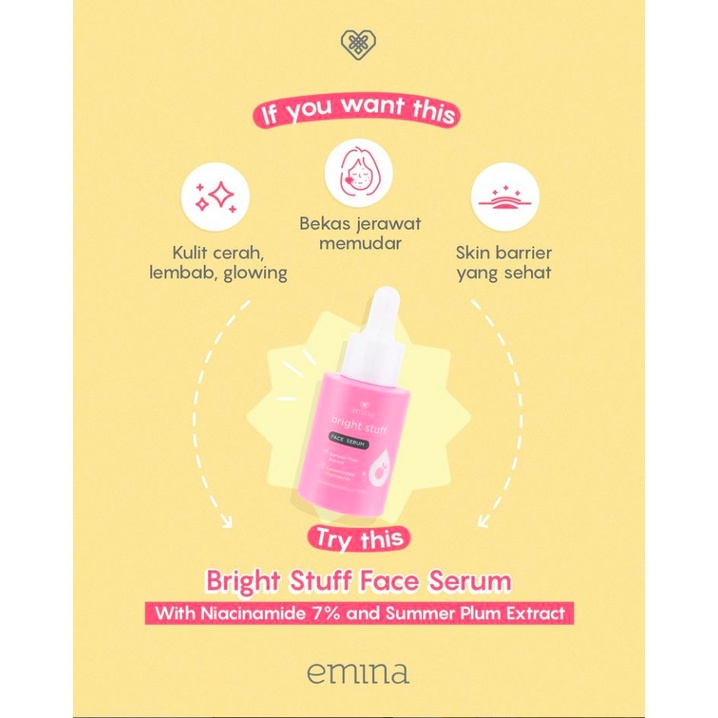 Emina Bright Stuf Face Serum