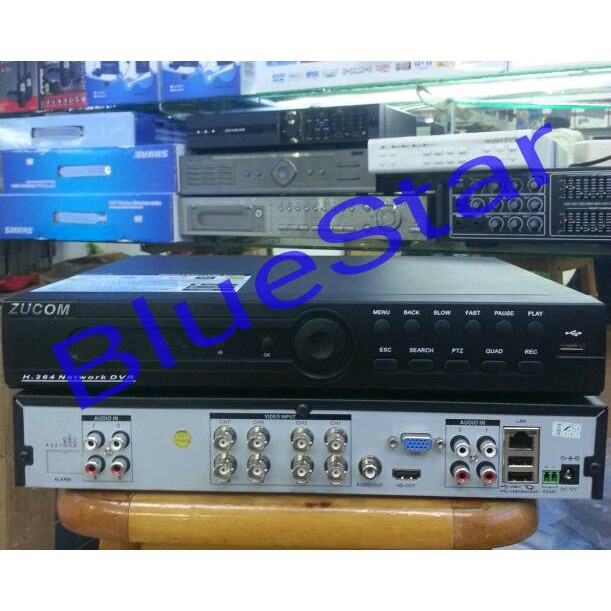 DVR CCTV AHD 8 channel H.264 ZUCOM