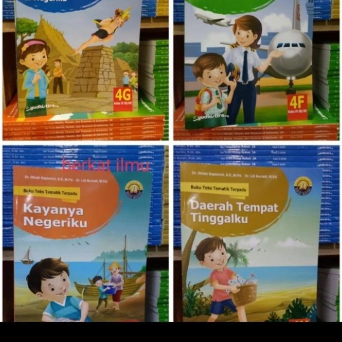 

PAKET Buku SD Teks Tematik Terpadu Kelas 4 F G H I Yudhistira