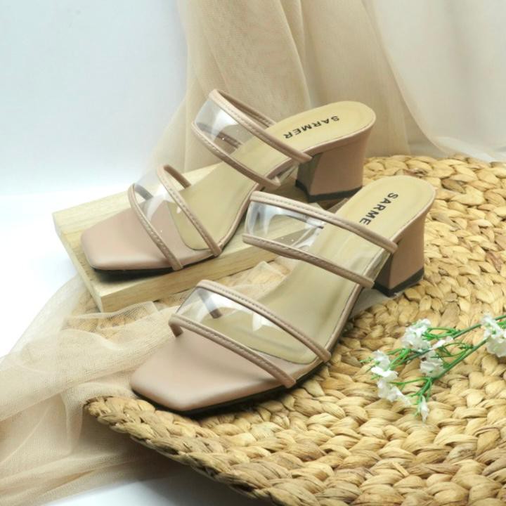 SARMER - JOLYE HEELS NUDE