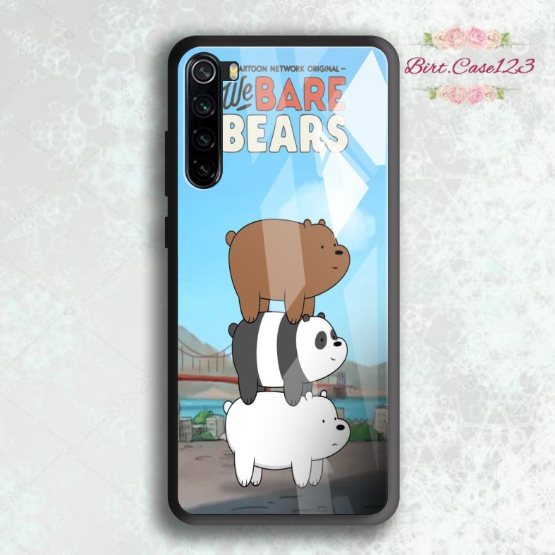 back case glass WE BARE BEARS Samsung J2 G530 prime A01 CORE A20 A30 A20s A50 A50s A21s A01 BC5139