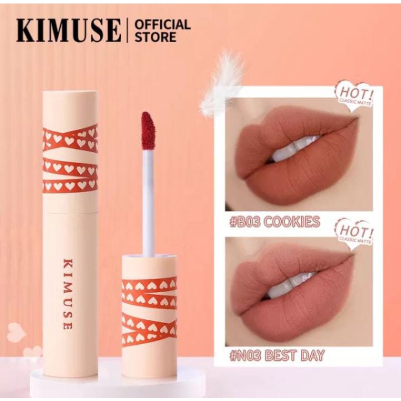[Ready] Kimuse Lipstik Matte/Kimuse Lipstik Liquid Matte/Lipstik Tahan Air/Lipstik Tahan Lama/Lipsti