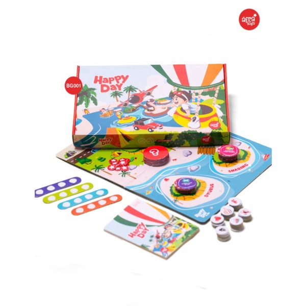 

Dijual Mainan Anak : Board Game Happy Day Afrakids Murah