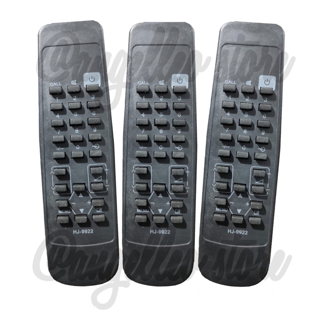 Remot TV Multi~Remote TV Tabung~TOSHIBA-9922~HITAM BARU