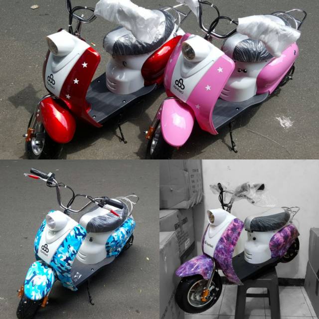 Mini Scoopy Motor Elektrik Indonesia