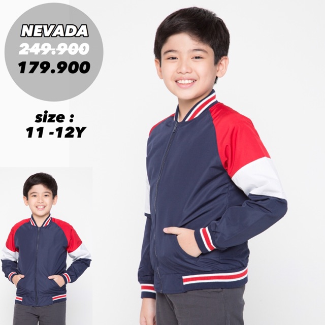 Aero Boys Jaket Parasut Anak