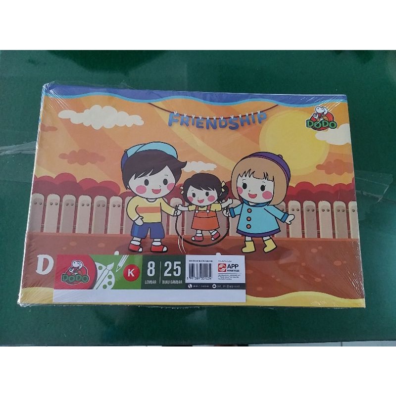 

[PACK ISI 25] BUKU GAMBAR K (KECIL) DODO / DRAWING BOOK
