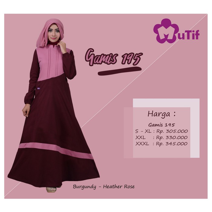 MUTIF - GAMIS MUTIF 195 HEATHER ROSE